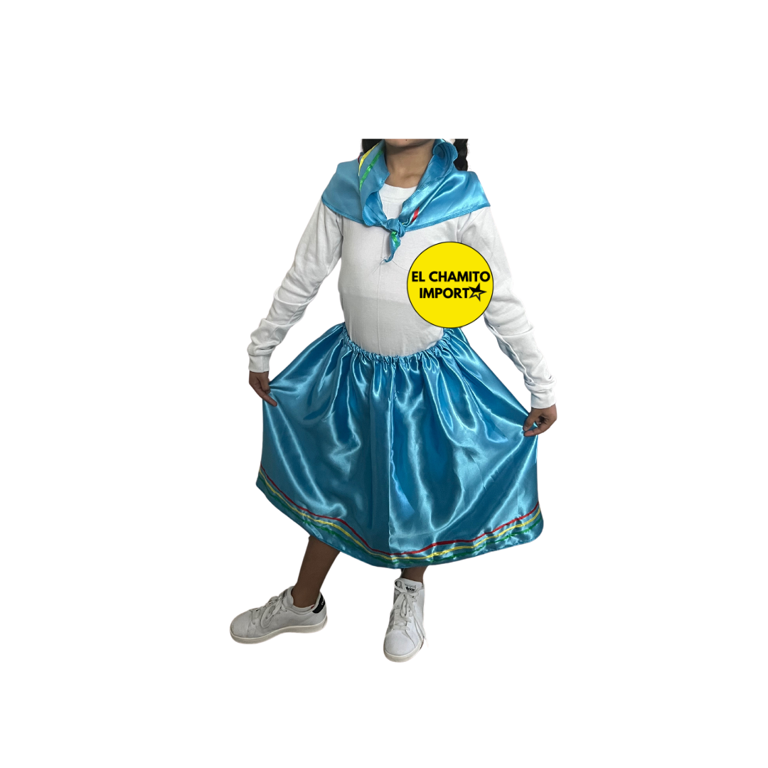Traje Nortino Niña Baile / Fiestas Patrias