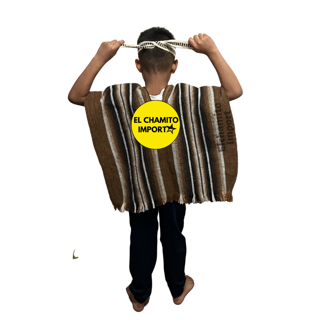 Disfraz Vestimenta Traje Mapuche Niño