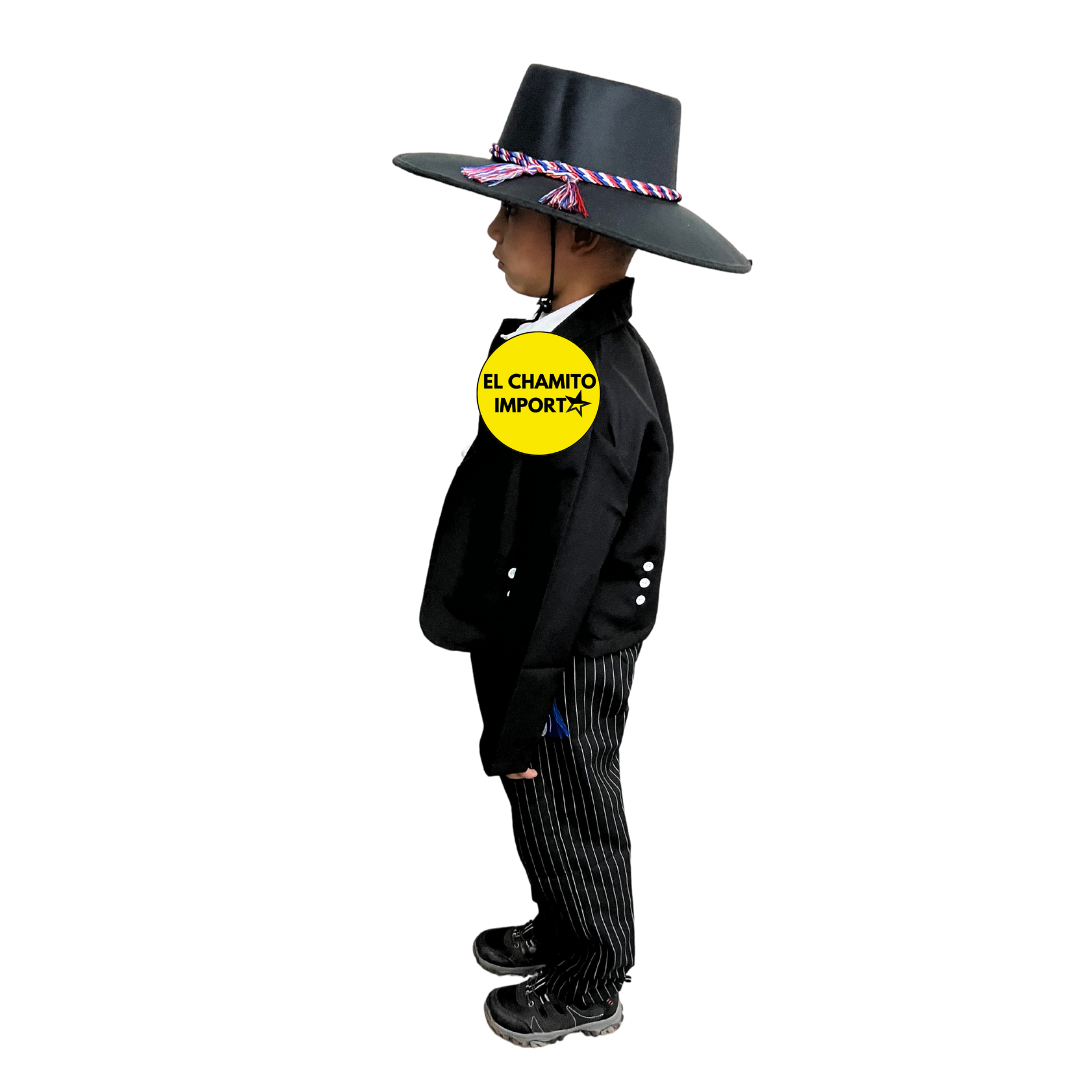 Traje Vestimenta Tipica Huaso / Fiestas Patrias Niños