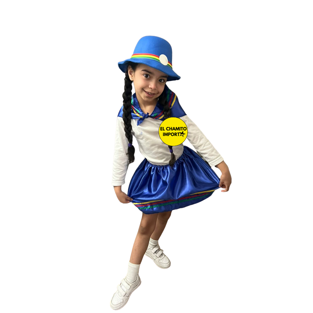 Traje Nortino Niña Baile / Fiestas Patrias