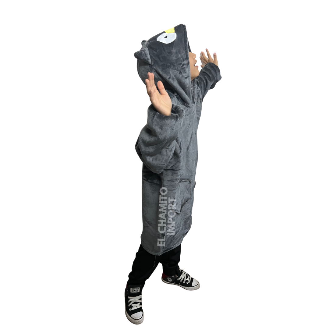 Polerón Sherpa Con Capucha Para Niños Invierno