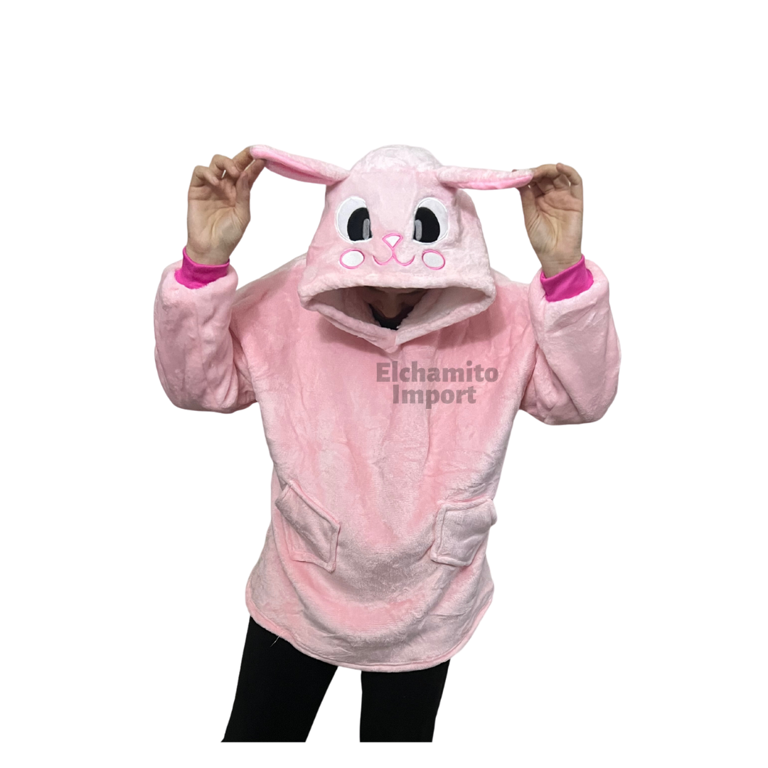 Polerón Sherpa Con Capucha Para Niños Invierno