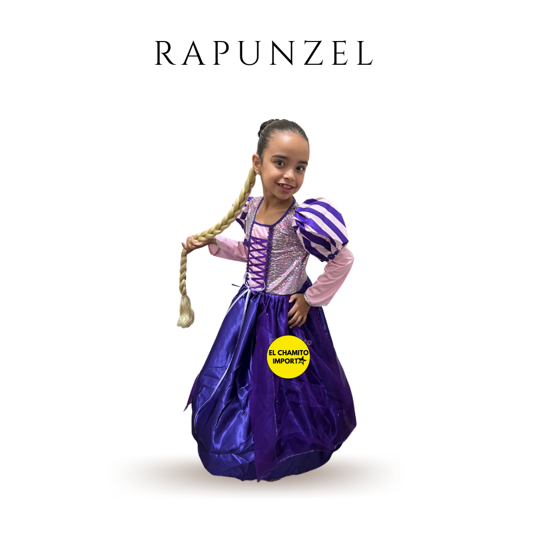 Disfraz Vestido Princesas Cuentos Disney Niñas