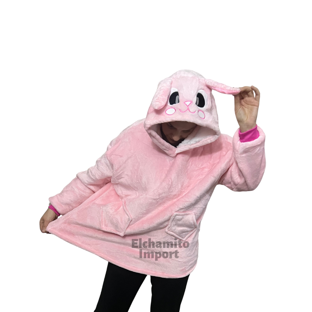Polerón Sherpa Con Capucha Para Niños Invierno