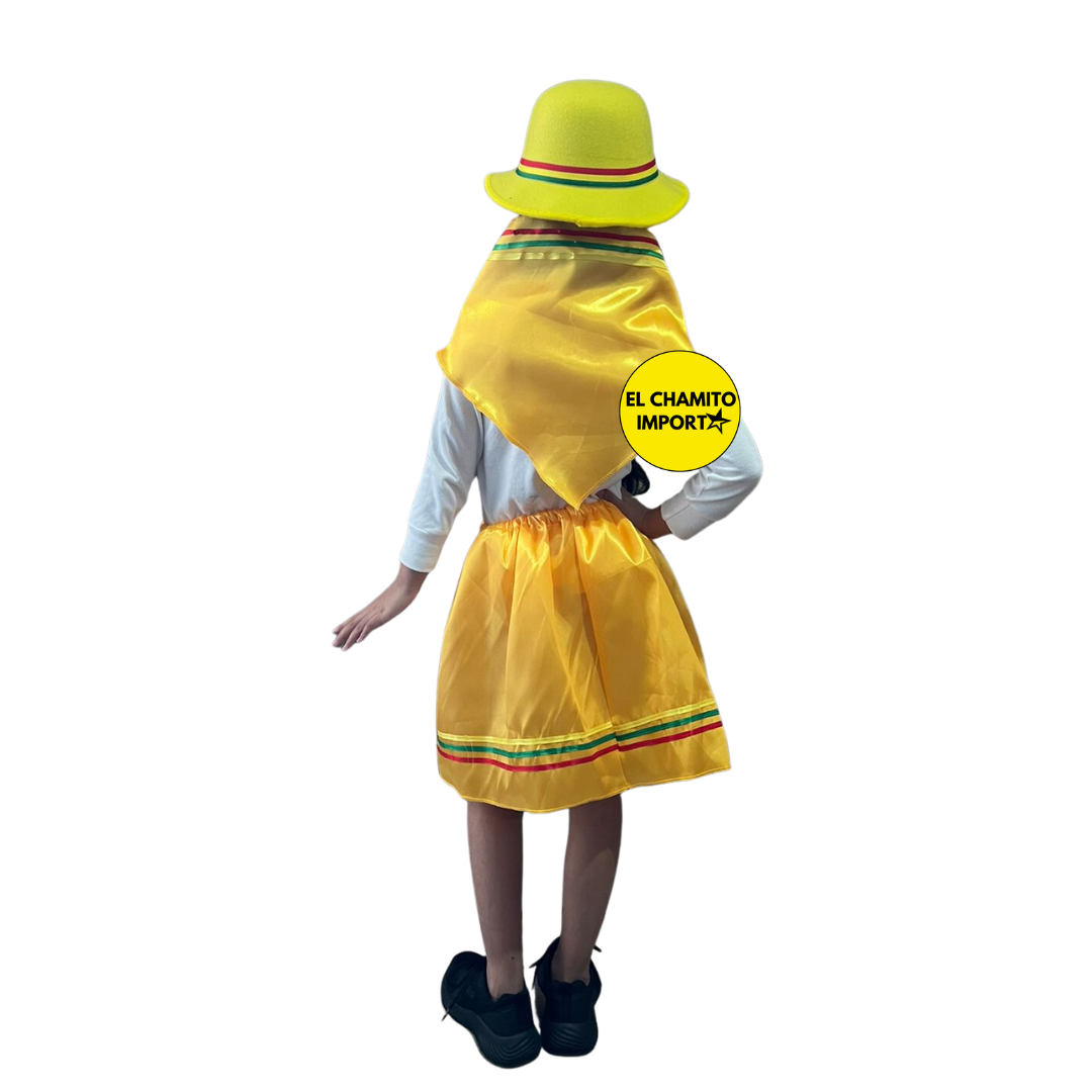 Traje Nortino Niña Baile / Fiestas Patrias