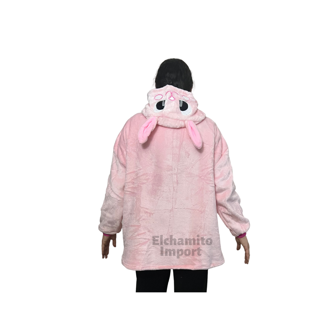 Polerón Sherpa Con Capucha Para Niños Invierno