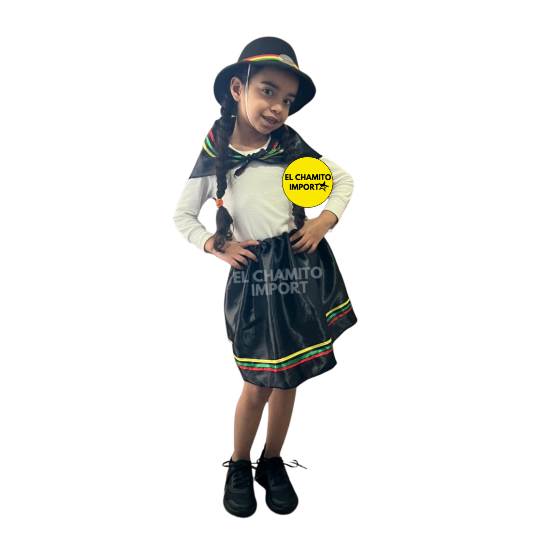 Traje Nortino Niña Baile / Fiestas Patrias