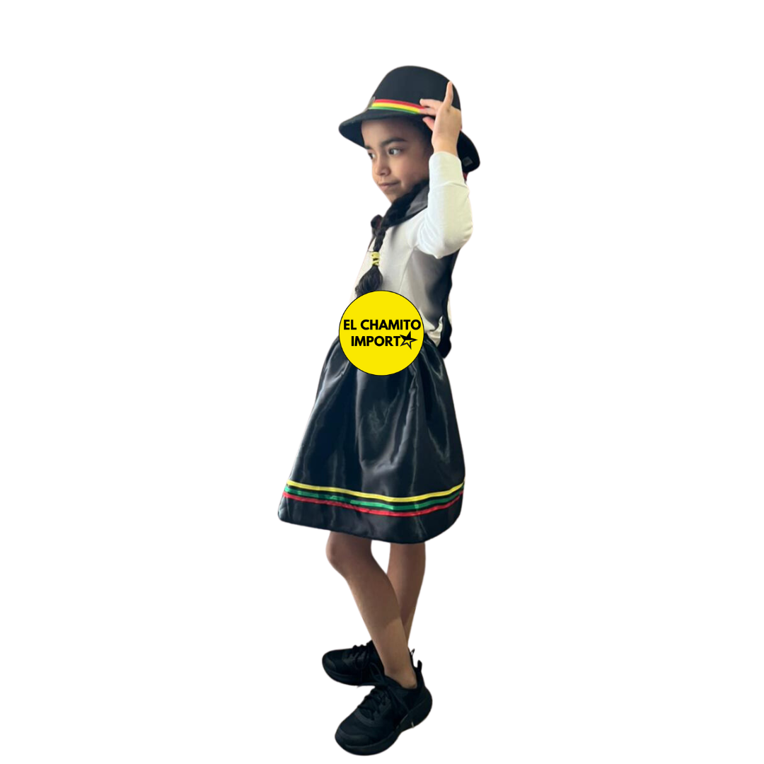 Traje Nortino Niña Baile / Fiestas Patrias