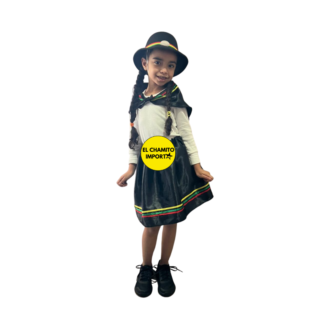 Traje Nortino Niña Baile / Fiestas Patrias