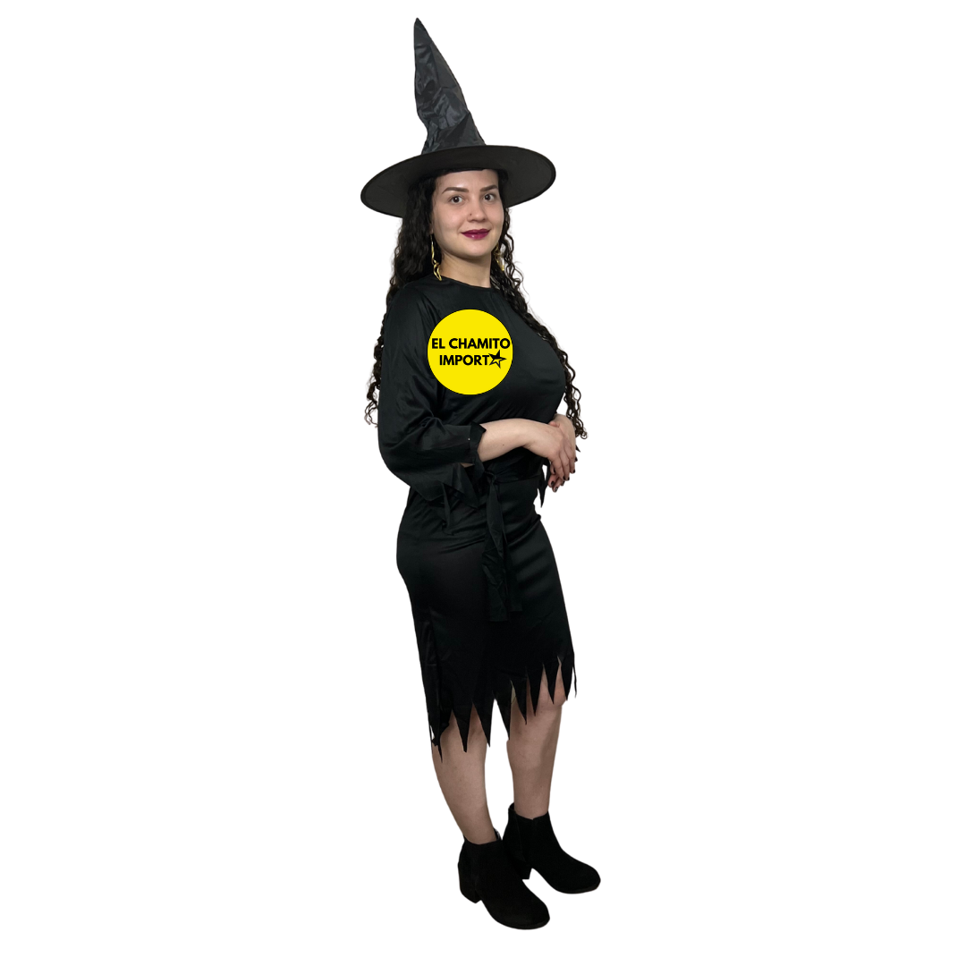 Disfraz Bruja Para Mujer Halloween