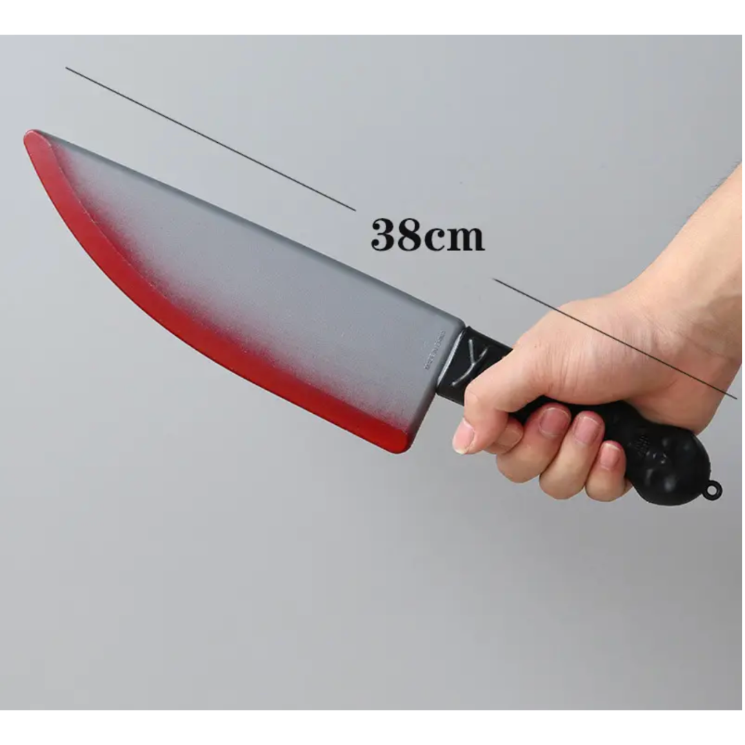 Cuchillo Sangriento Broma Falso Halloween