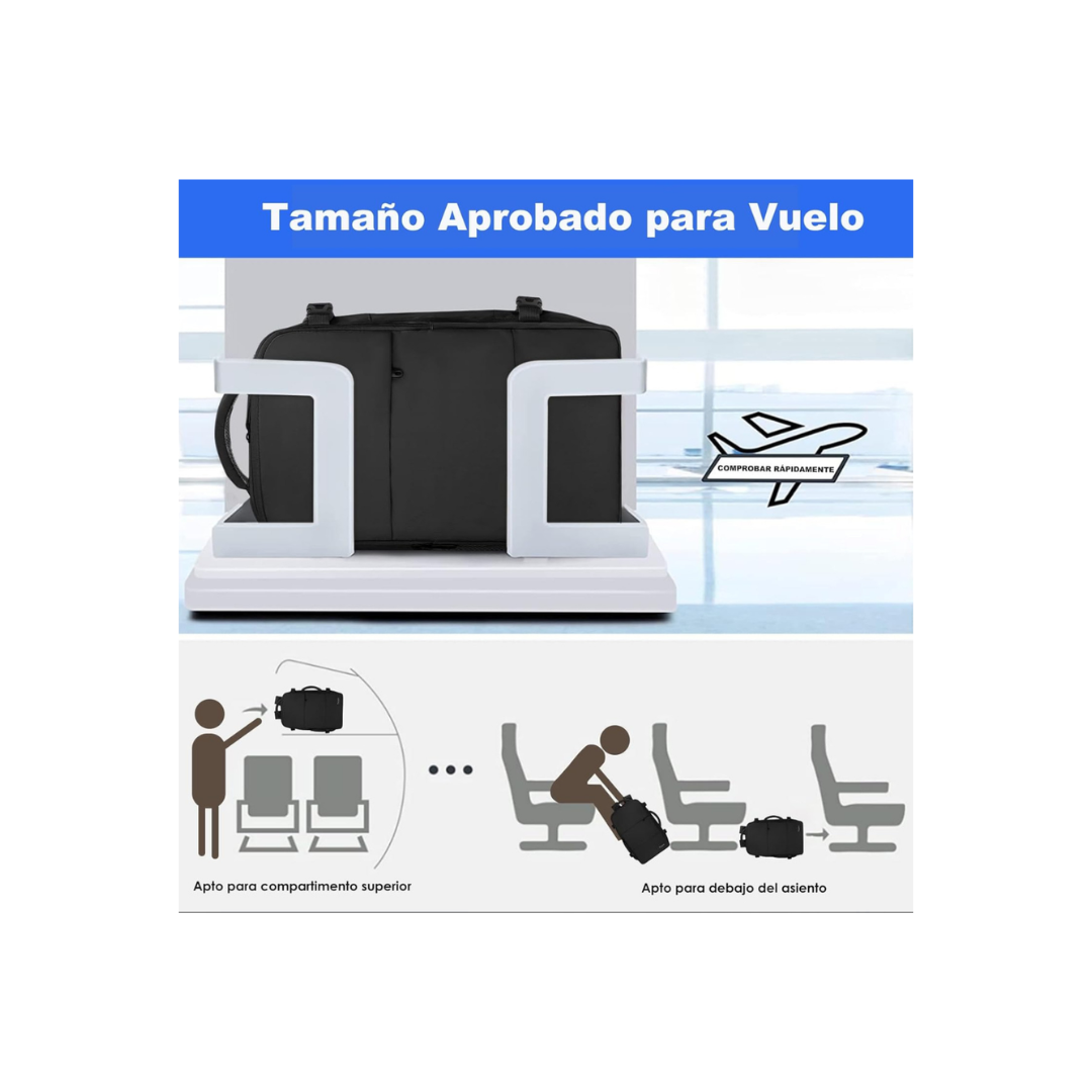 Mochila Viral De Viaje Avión Multifuncional 30 Lts