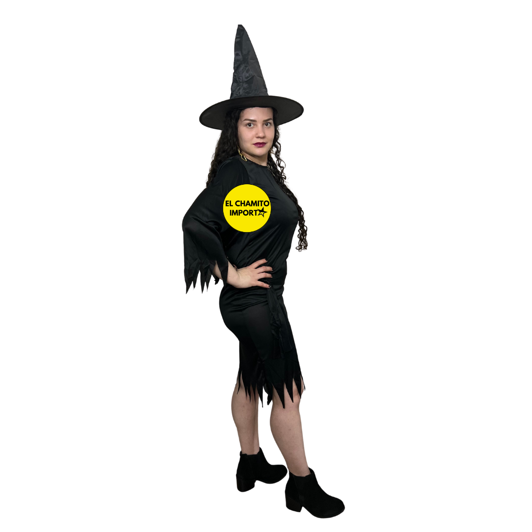 Disfraz Bruja Para Mujer Halloween