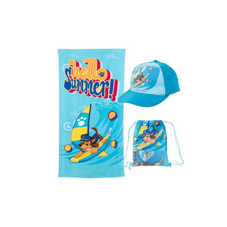 Toalla Playa + Bolso Morral + Jockey Diseños Disney Marvel