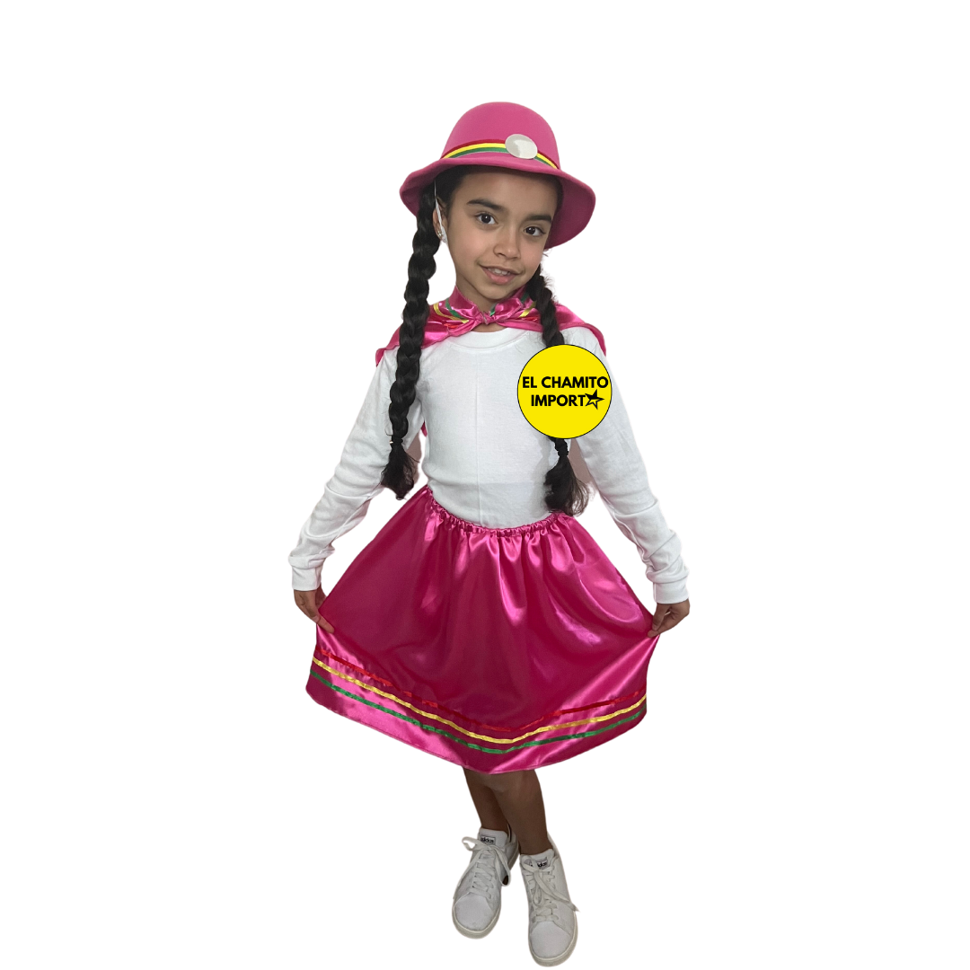 Traje Nortino Niña Baile / Fiestas Patrias