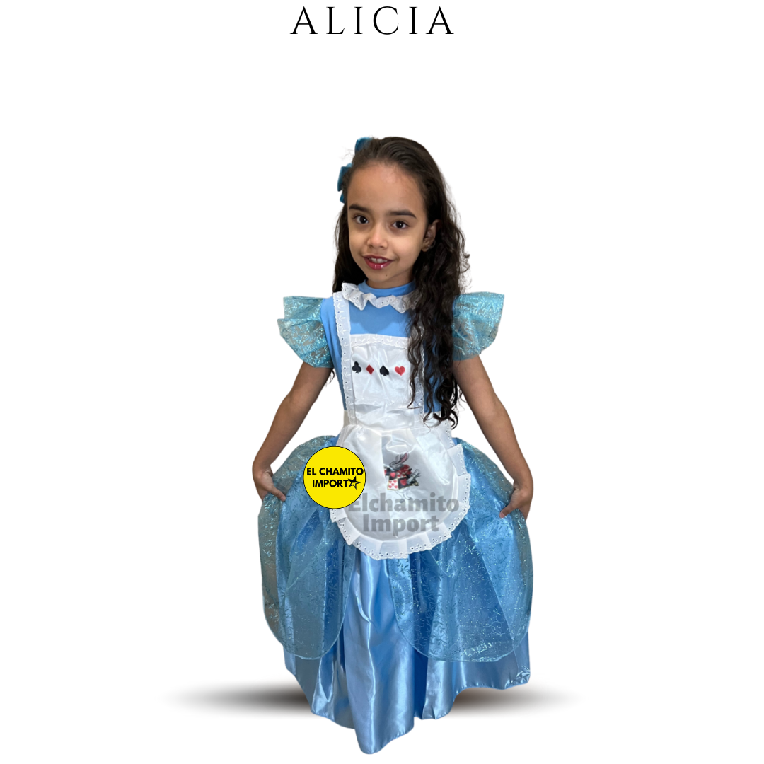 Disfraz Vestido Princesas Cuentos Disney Niñas