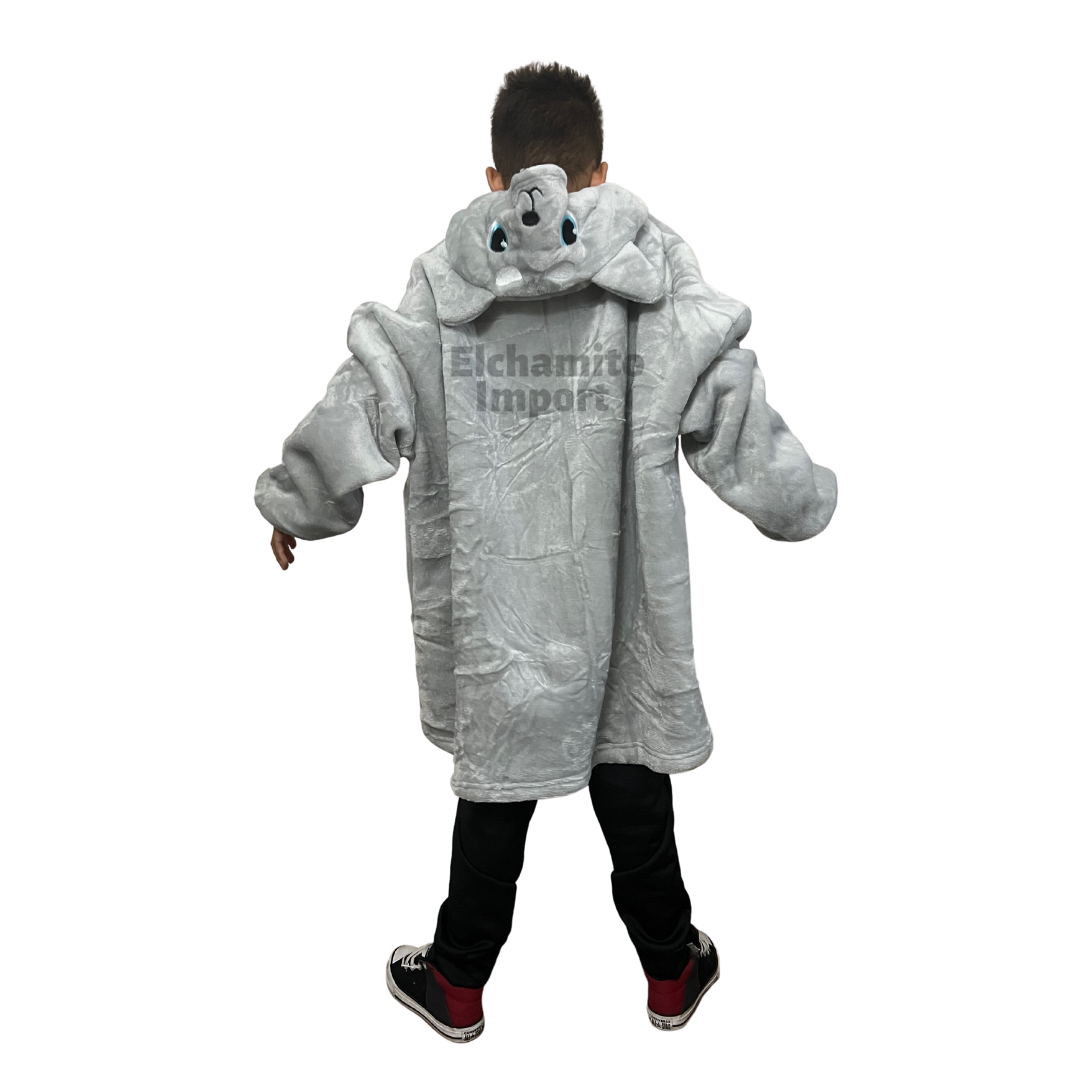 Polerón Sherpa Con Capucha Para Niños Invierno