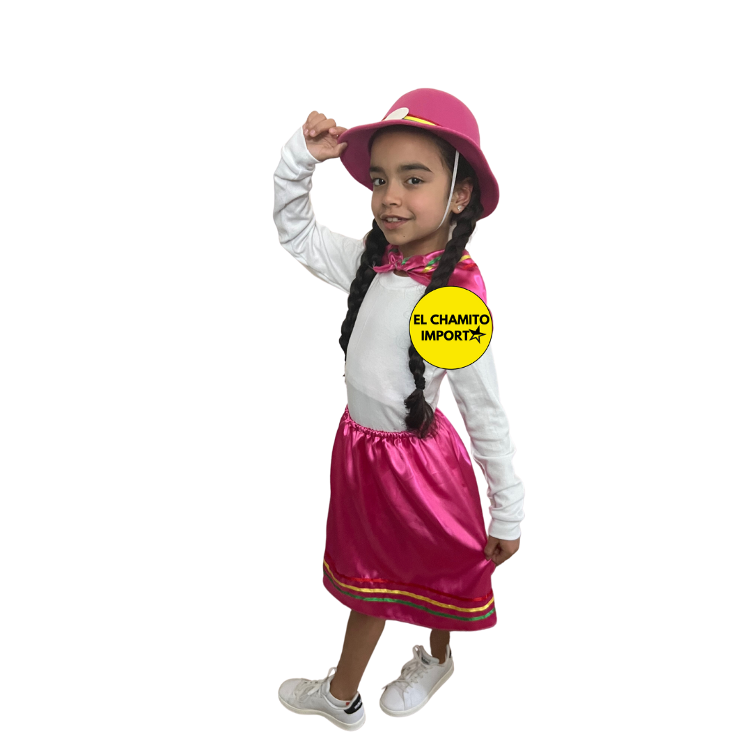 Traje Nortino Niña Baile / Fiestas Patrias