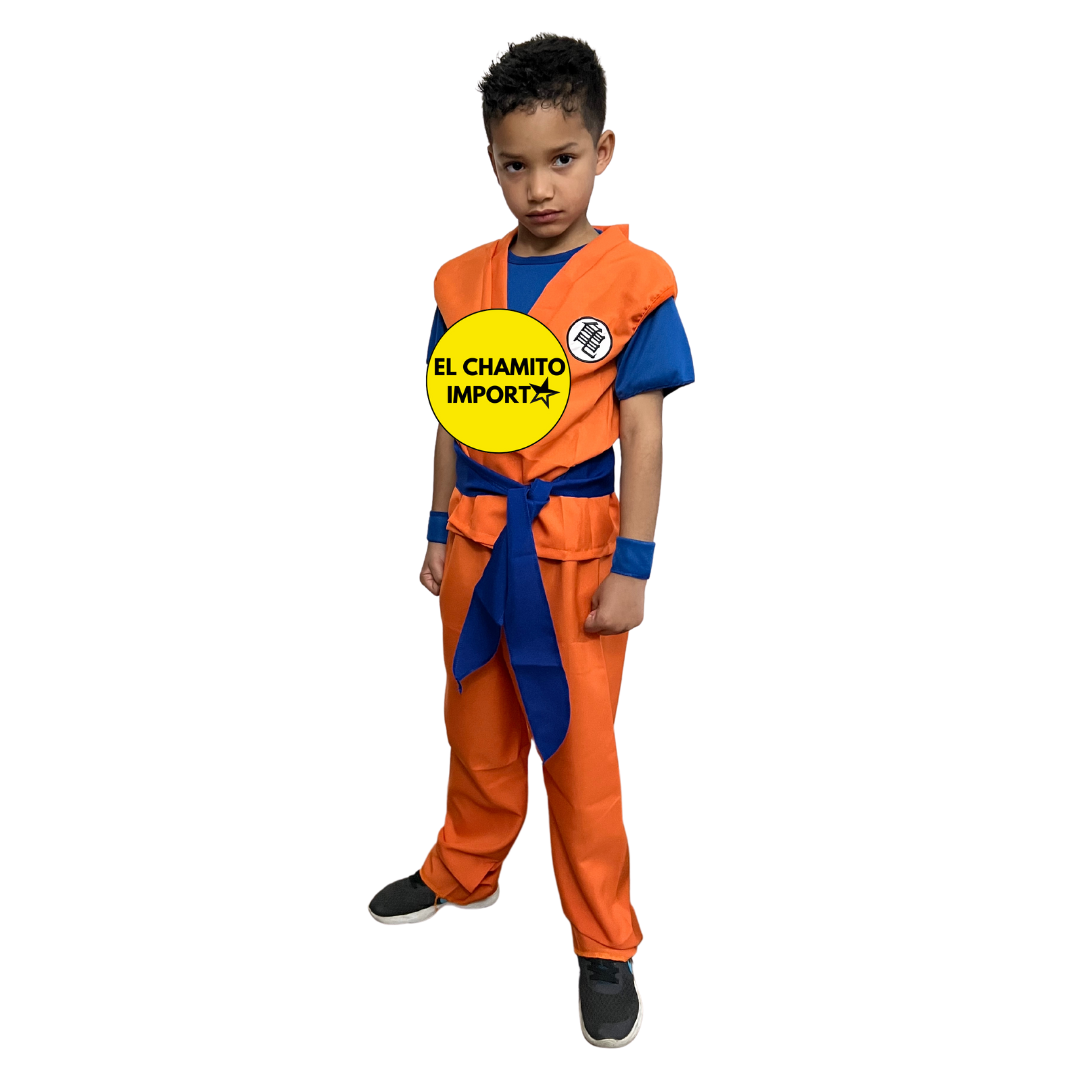 Disfraz Goku Dragon Ball Z. Niño