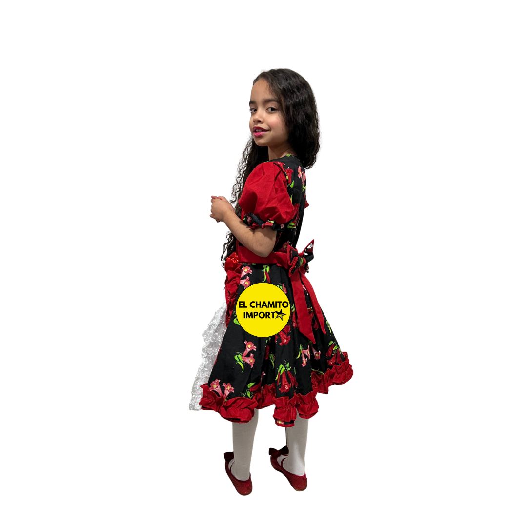 Vestido Huasa China Niña