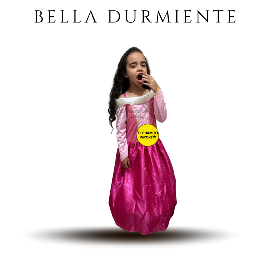 Disfraz Vestido Princesas Cuentos Disney Niñas