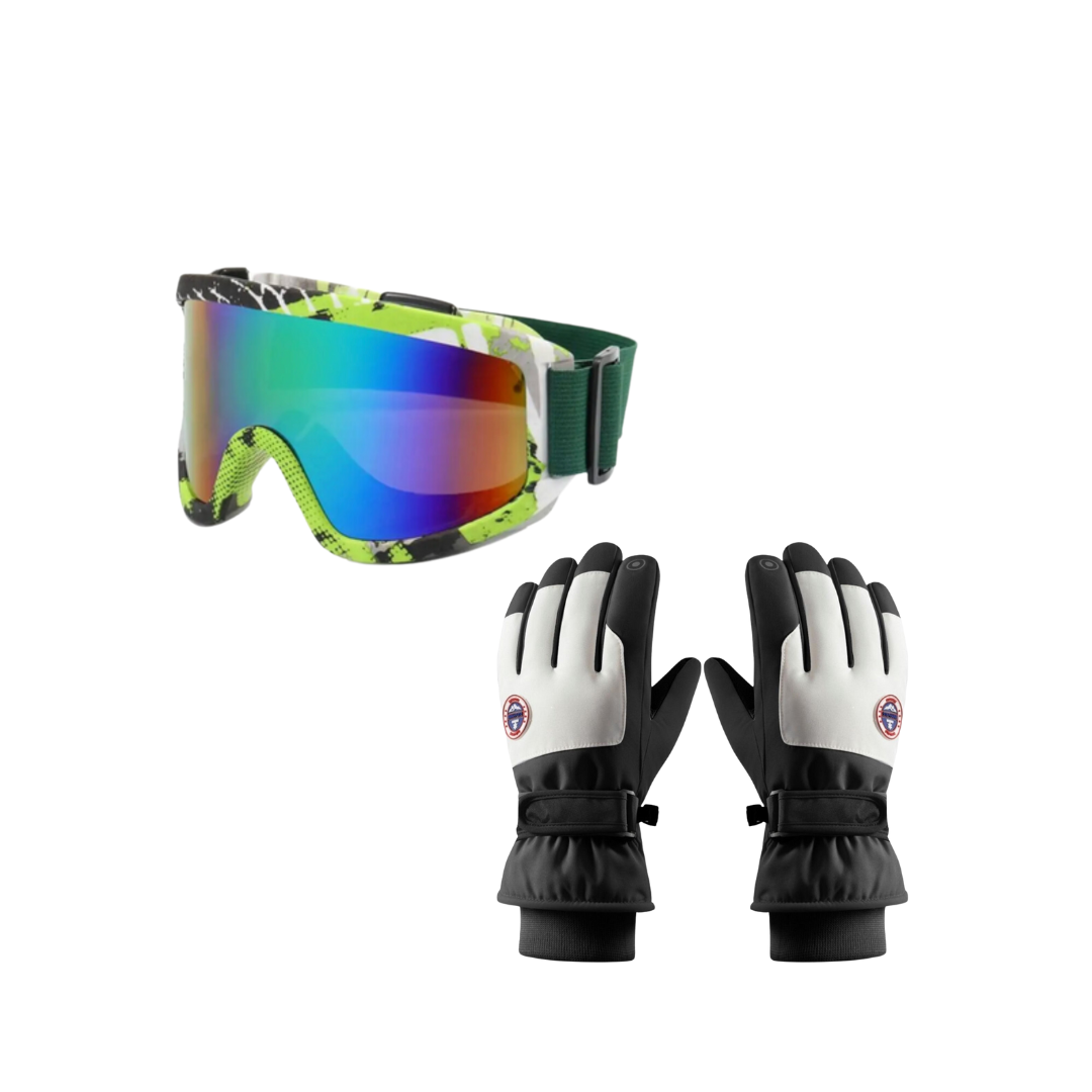 Antiparra De Nieve Adultos Ski /snowboard+guantes Termicos