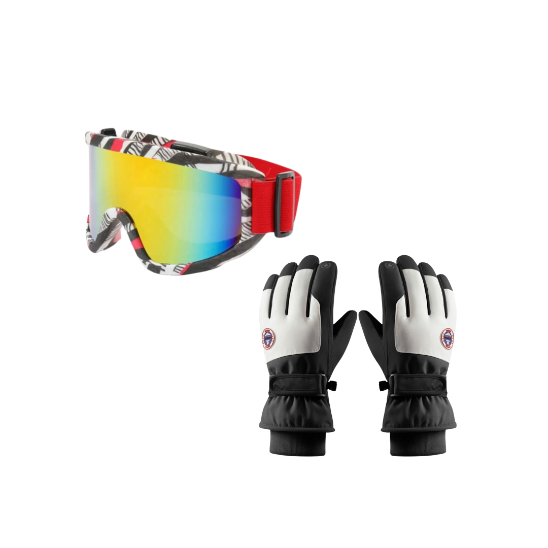 Antiparra De Nieve Adultos Ski /snowboard+guantes Termicos