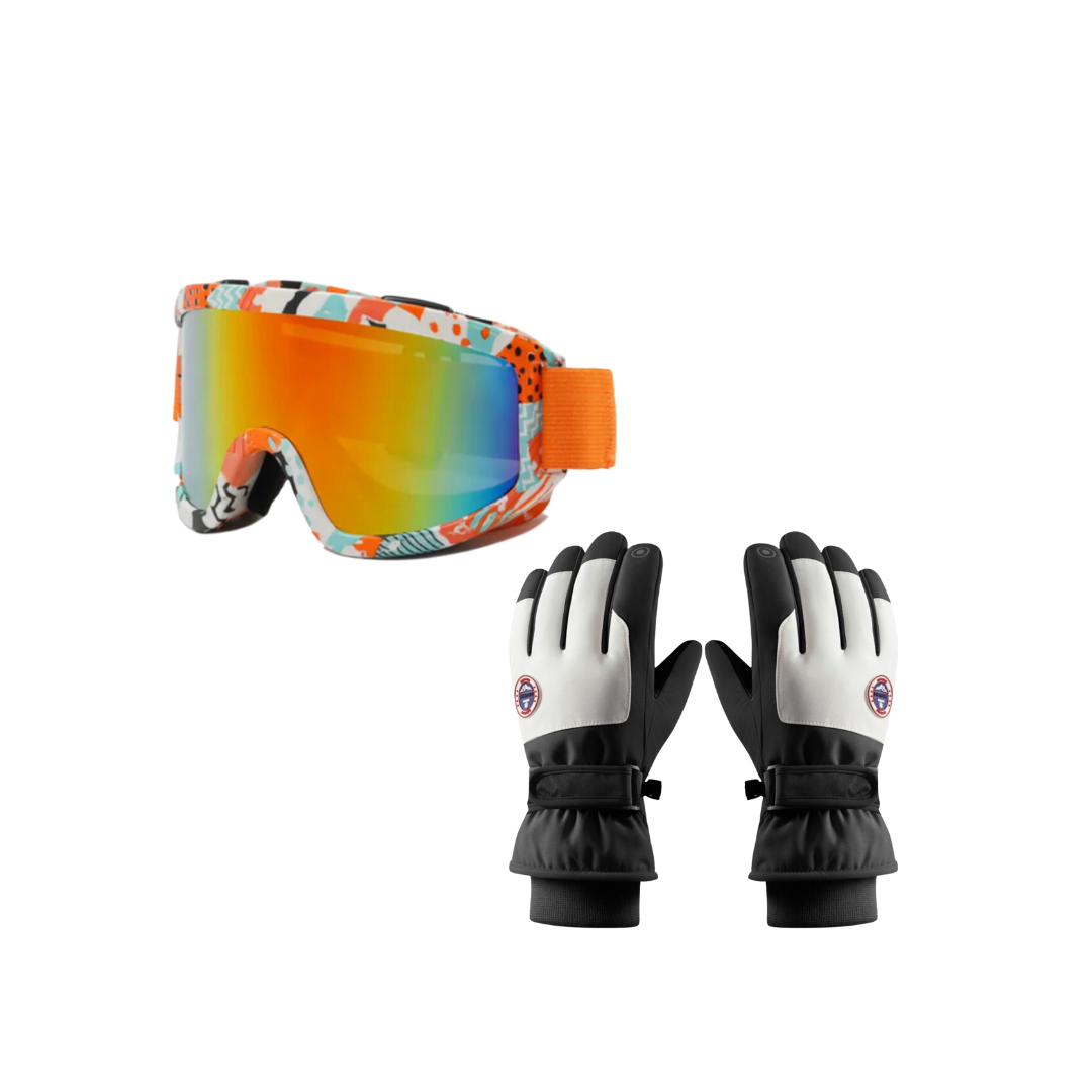 Antiparra De Nieve Adultos Ski /snowboard+guantes Termicos