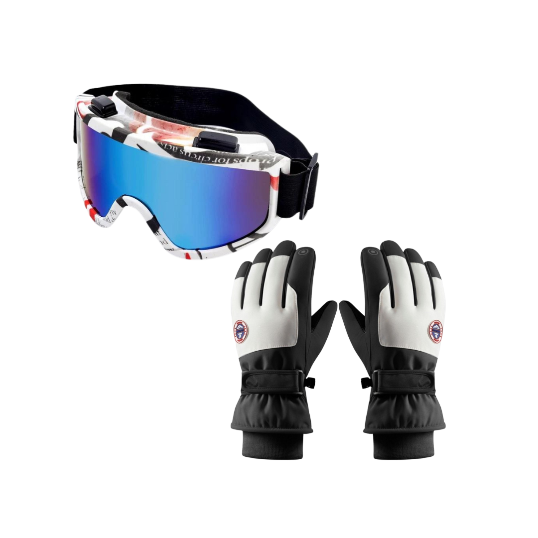 Antiparra De Nieve Adultos Ski /snowboard+guantes Termicos