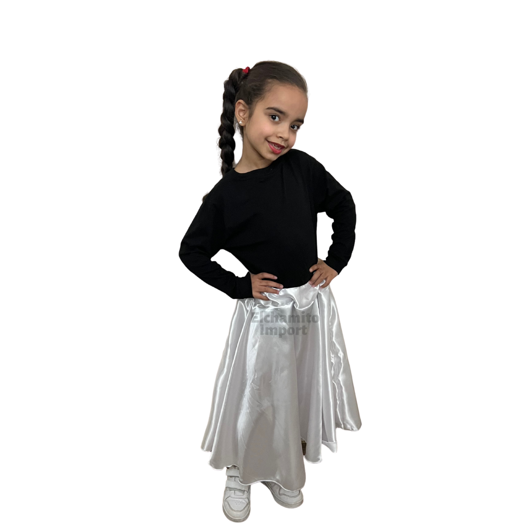 Falda Plato Para Niñas Bailes Tipicos Fiestas Patrias