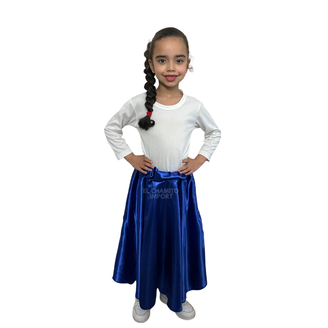 Falda Plato Para Niñas Bailes Tipicos Fiestas Patrias