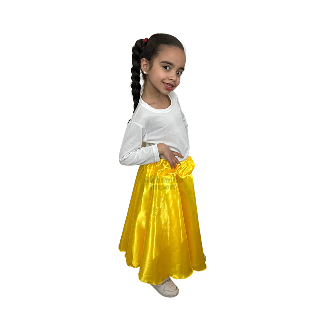 Falda Plato Para Niñas Bailes Tipicos Fiestas Patrias