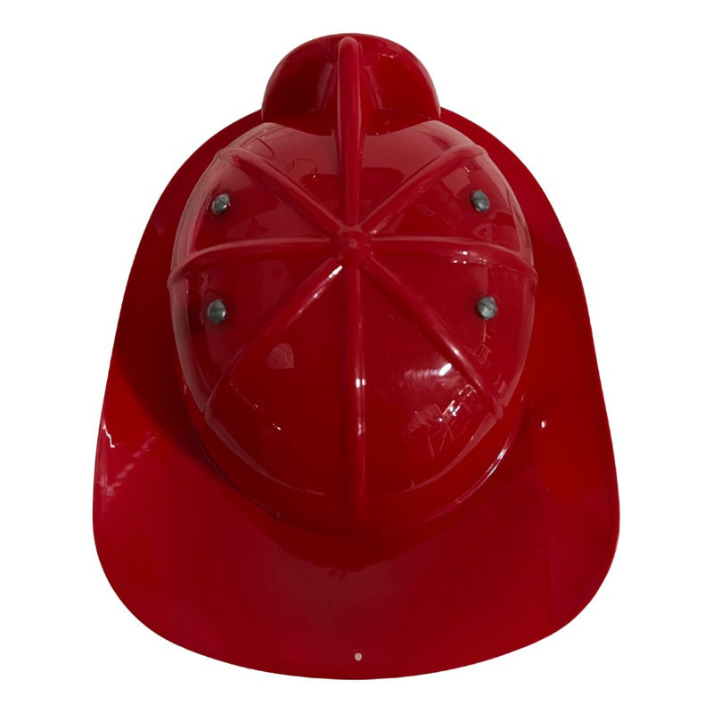 Set Casco + Herramientas De Bombero Para Niños