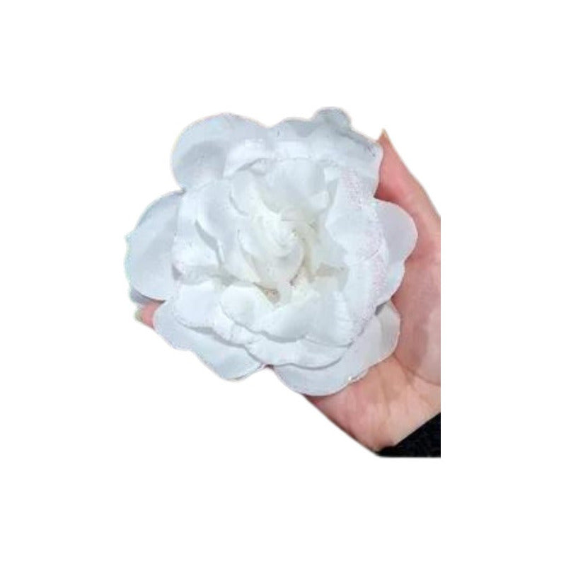 Set X2 Pinches De Flor Rosa Para Peinado Cabello Baile Huasa