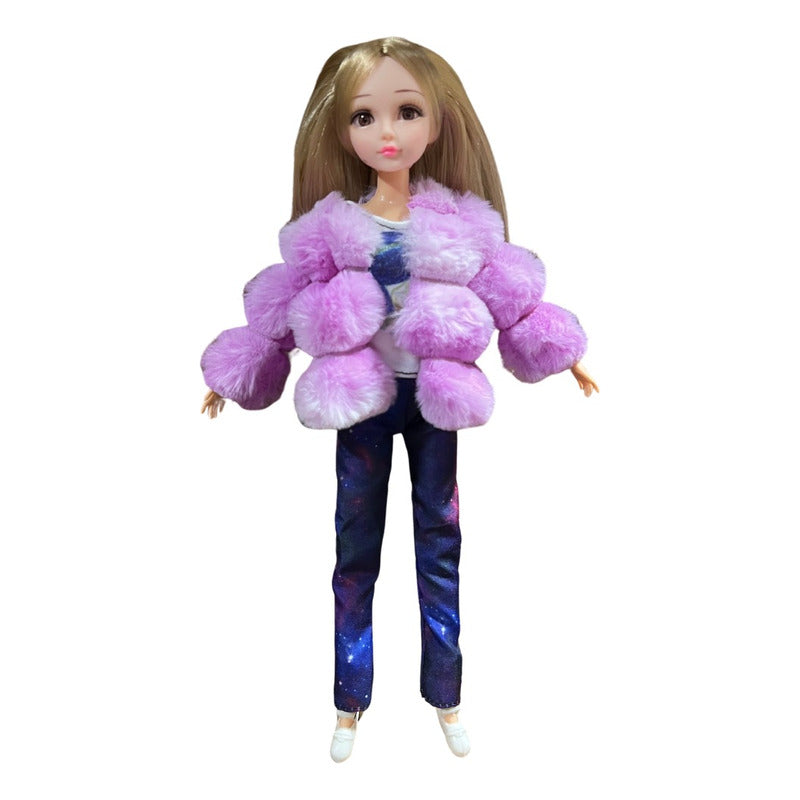 Muñecas Articulada Vestuariio Fashion Juguete Para Niñas