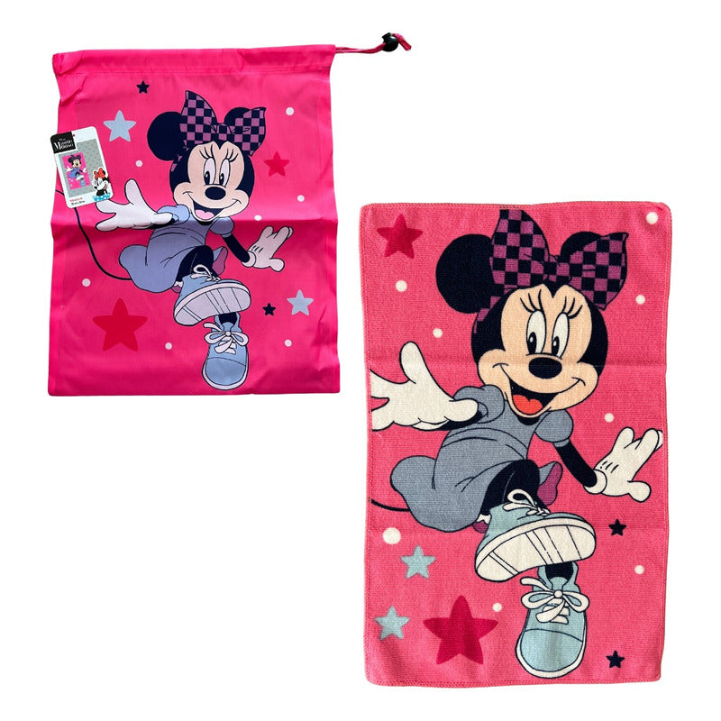 Bolsa De Genero Para Niños Párvulo 36x35 Cm + Toalla De Mano