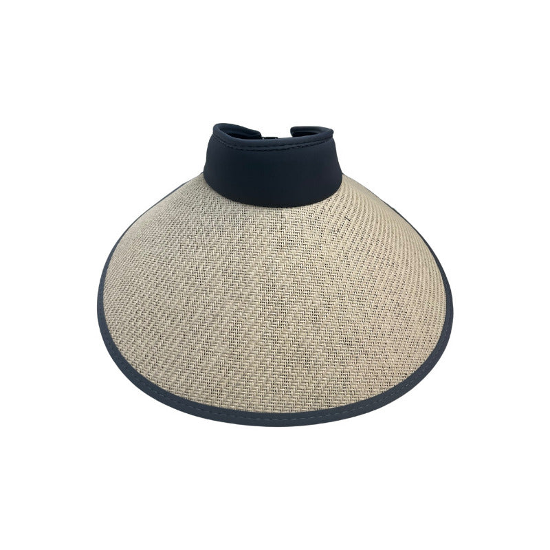 Sombrero Mujer Visera Playera Ala Ancha Proteccion Solar