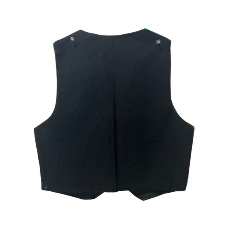 Traje Gaucho Chaleco + Boina Para Adulto Fiestas Patrias
