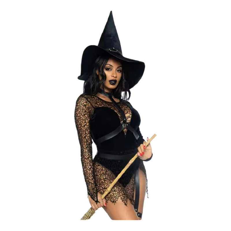 Disfraz Bruja Sexy Mujer Halloween