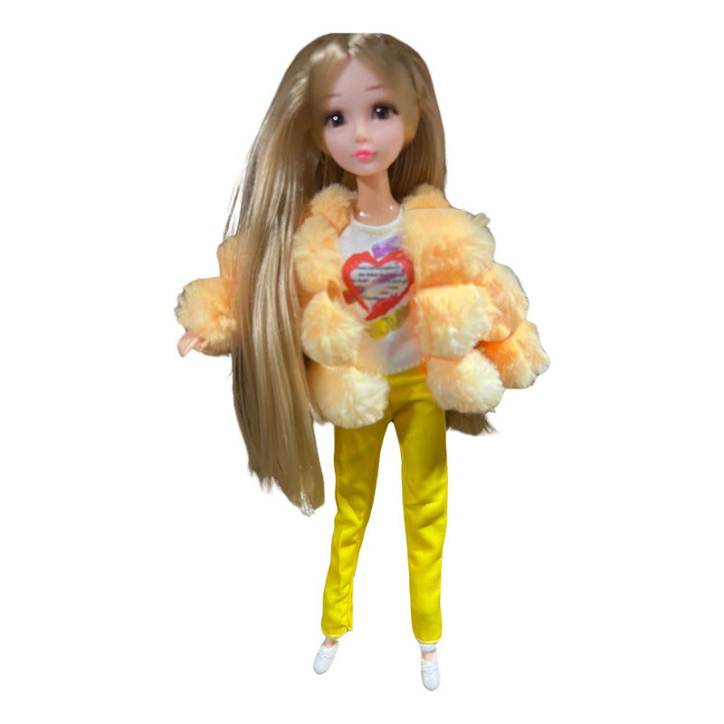 Muñecas Articulada Vestuariio Fashion Juguete Para Niñas