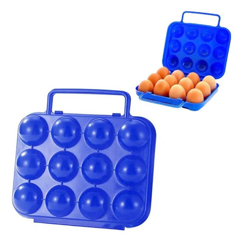 Porta Huevos Portatil Capacidad 12 Unidades /camping Picnic