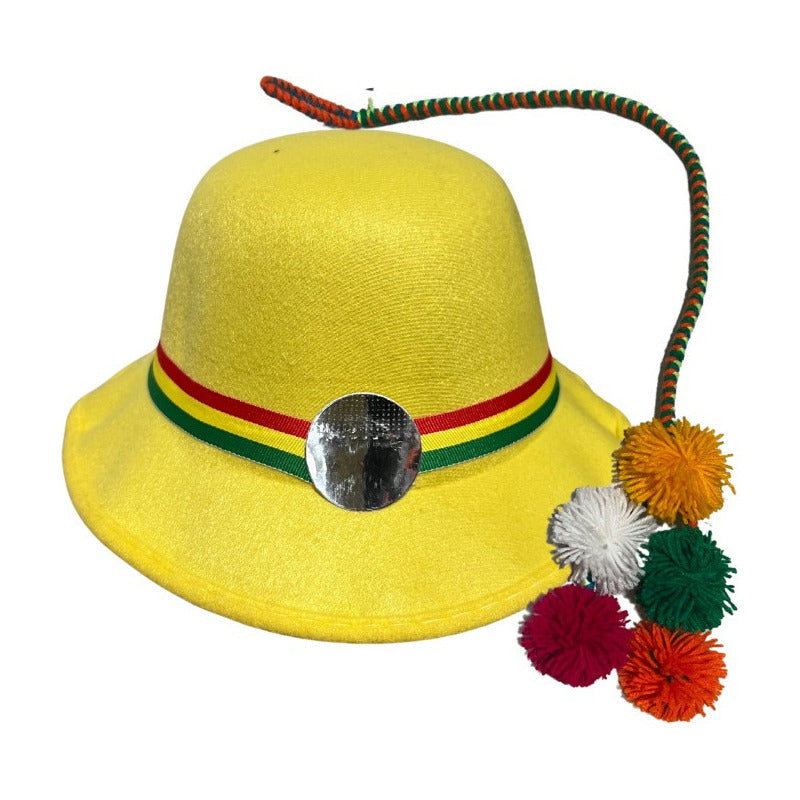 Gorro Nortino + Pompon Baile Trote Nortino