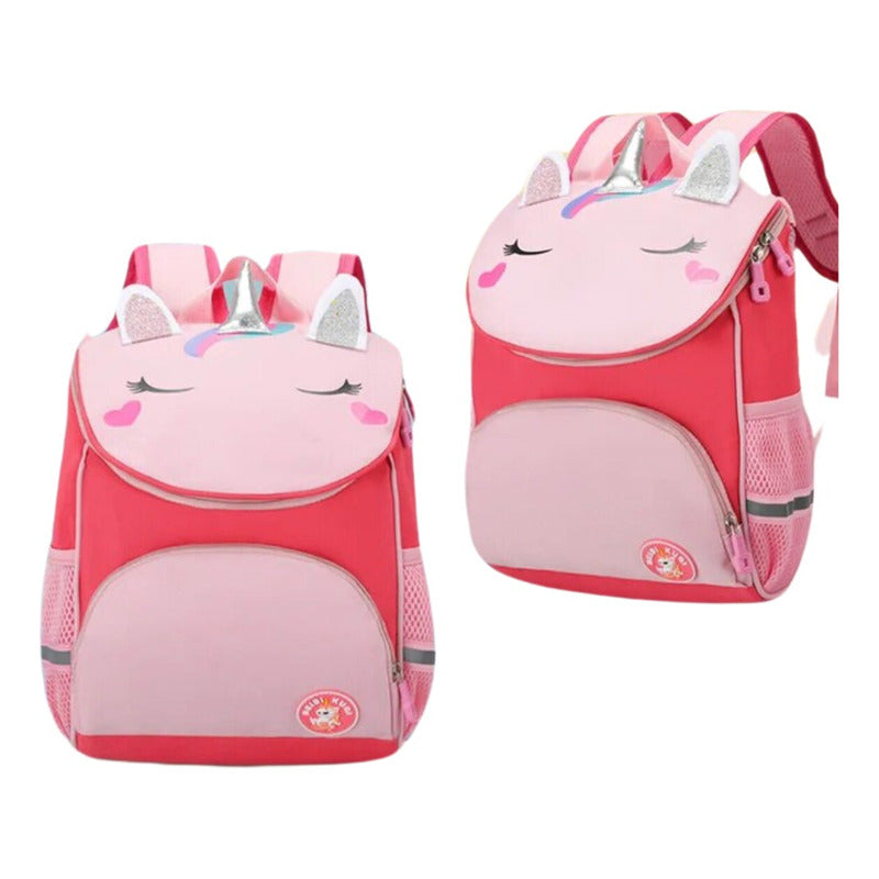 Mochila Infantil Escolar Unicornio/dinosaurio