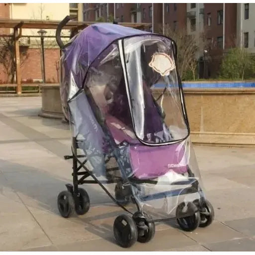 Cubre Coche Impermeable Con Ventanilla Cierre Transparente