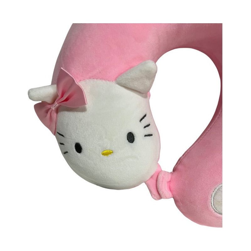 Cojin Para Cuello Cervical Almohada Hello Kitty, Kuromi