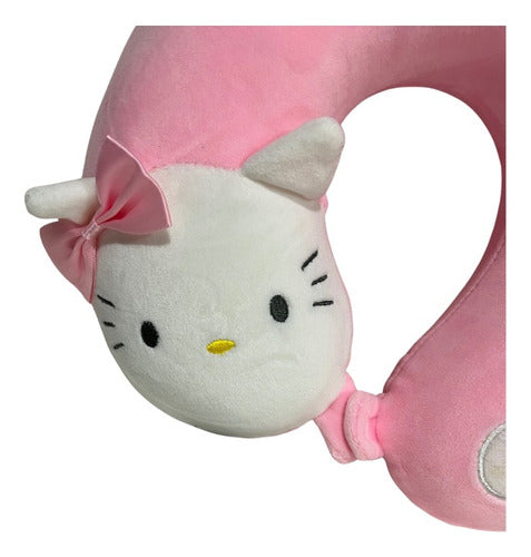 Cojin Para Cuello Cervical Almohada Hello Kitty, Kuromi