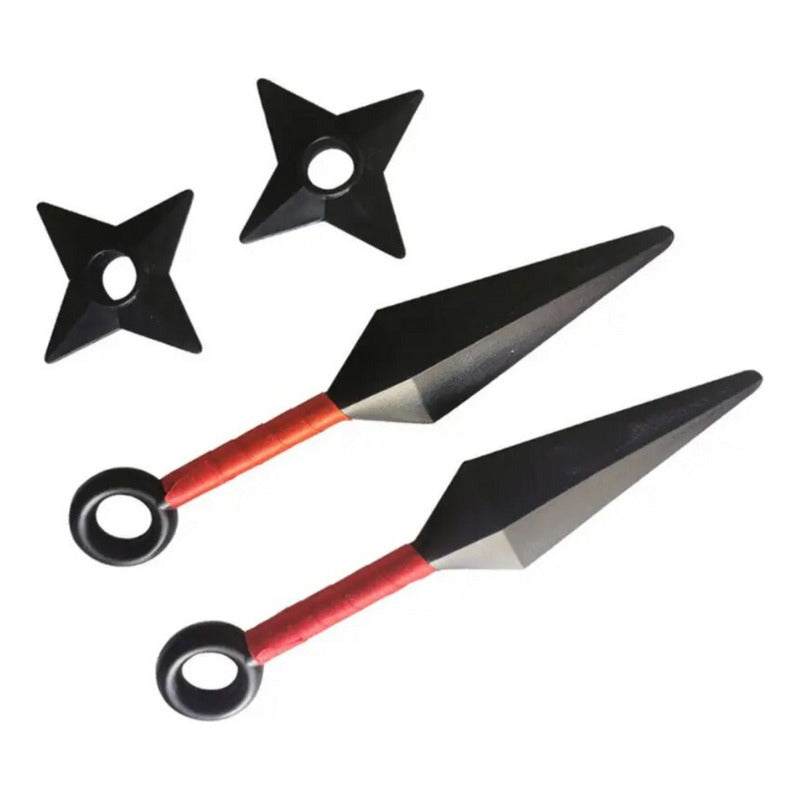 Set Naruto (kunai+shuriken) Juguete Accesorio Cosplay
