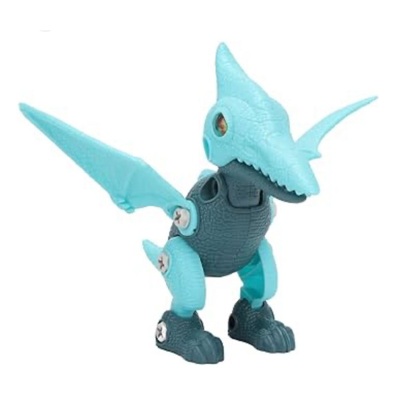 Dinosaurio Armable De Juguete Incluye Herramienta