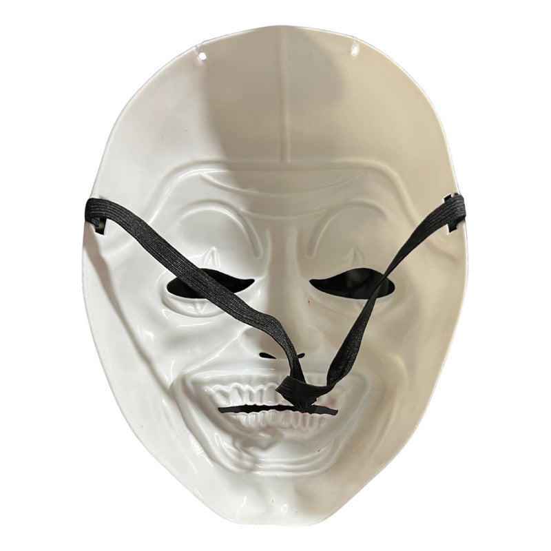 Set Disfraz Terrifier Adulto Capa + Mascara Halloween Negro 140cm