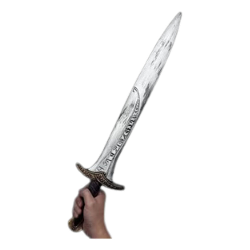 Espada Juguete Plástico Niños Disfraz Caballero Medieval Plata